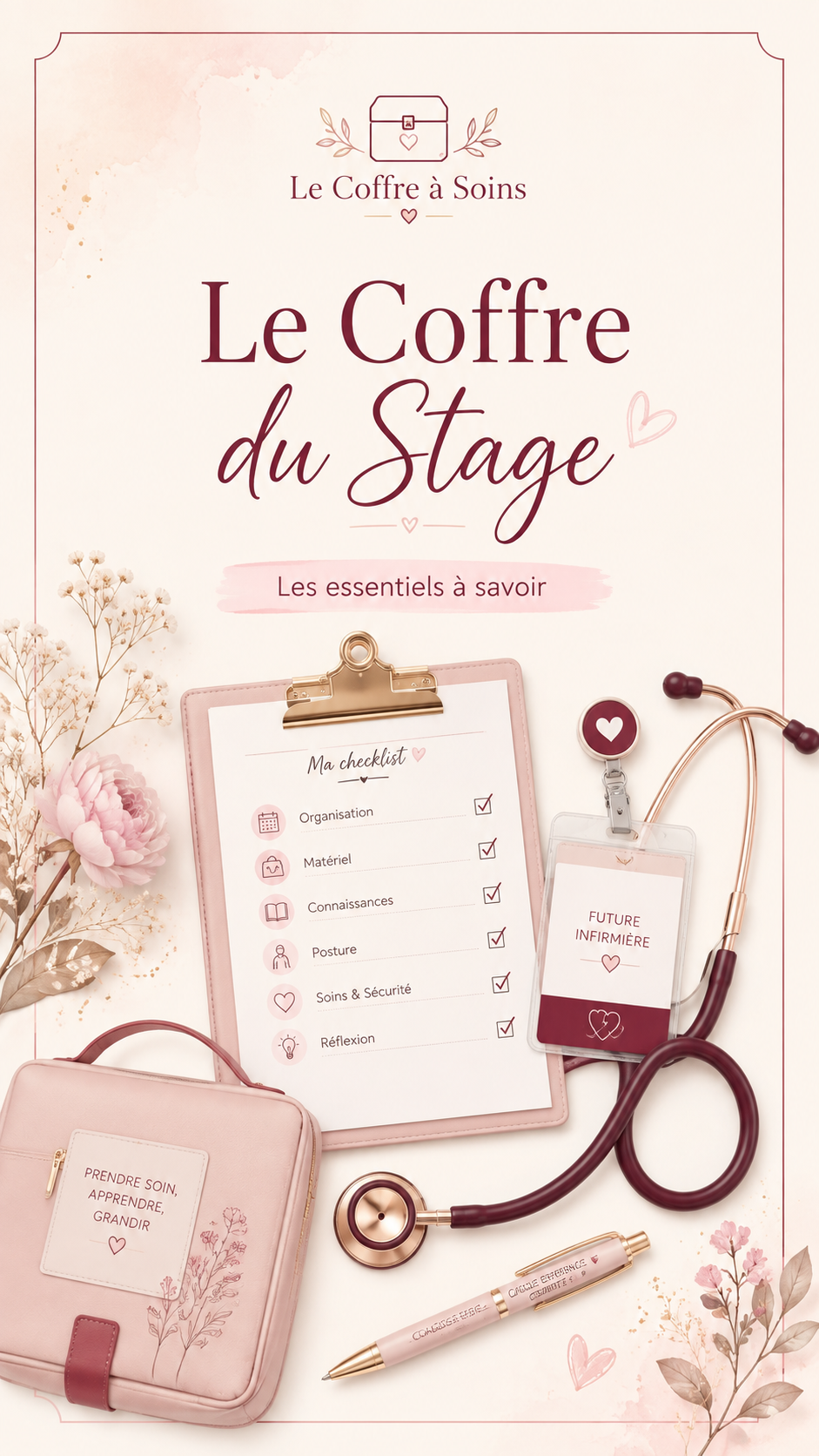 Le Coffre du Stage – Les essentiels de l’étudiant infirmier